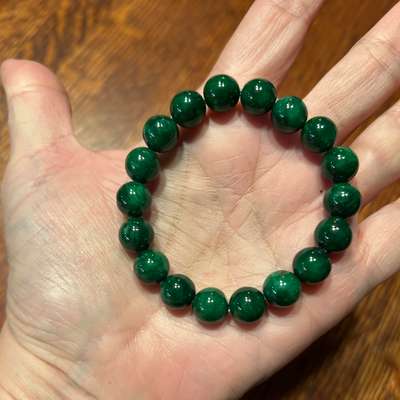 Malachite Stone Bracelet from Thailand